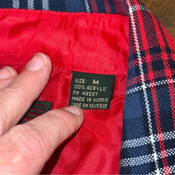 Vintage High Sierra by Mervyn's Red Plaid Flannel Shirt. Unisex. Medium - Picture 6 of 7
